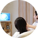 最後にイヤースコープで耳の中を確認