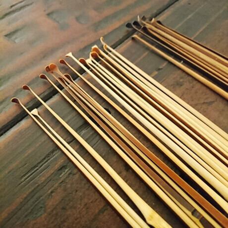 ルナールのイヤーエステで使用するハンドメイド耳かき